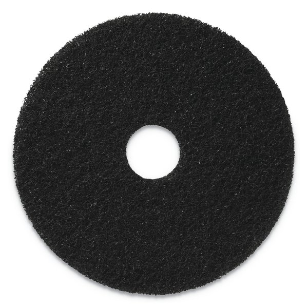 Americo Stripping Pads, 19" Diameter, Black, PK5 400119